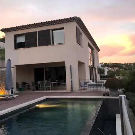 Helios - Panoramic Sea And View - Ac - Swimming Pool - Luxury * Vallauris