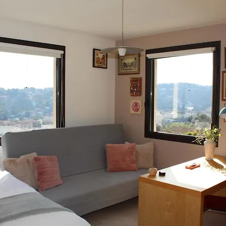 Helios - Panoramic Sea And View - Ac - Swimming Pool - Luxury Vallauris